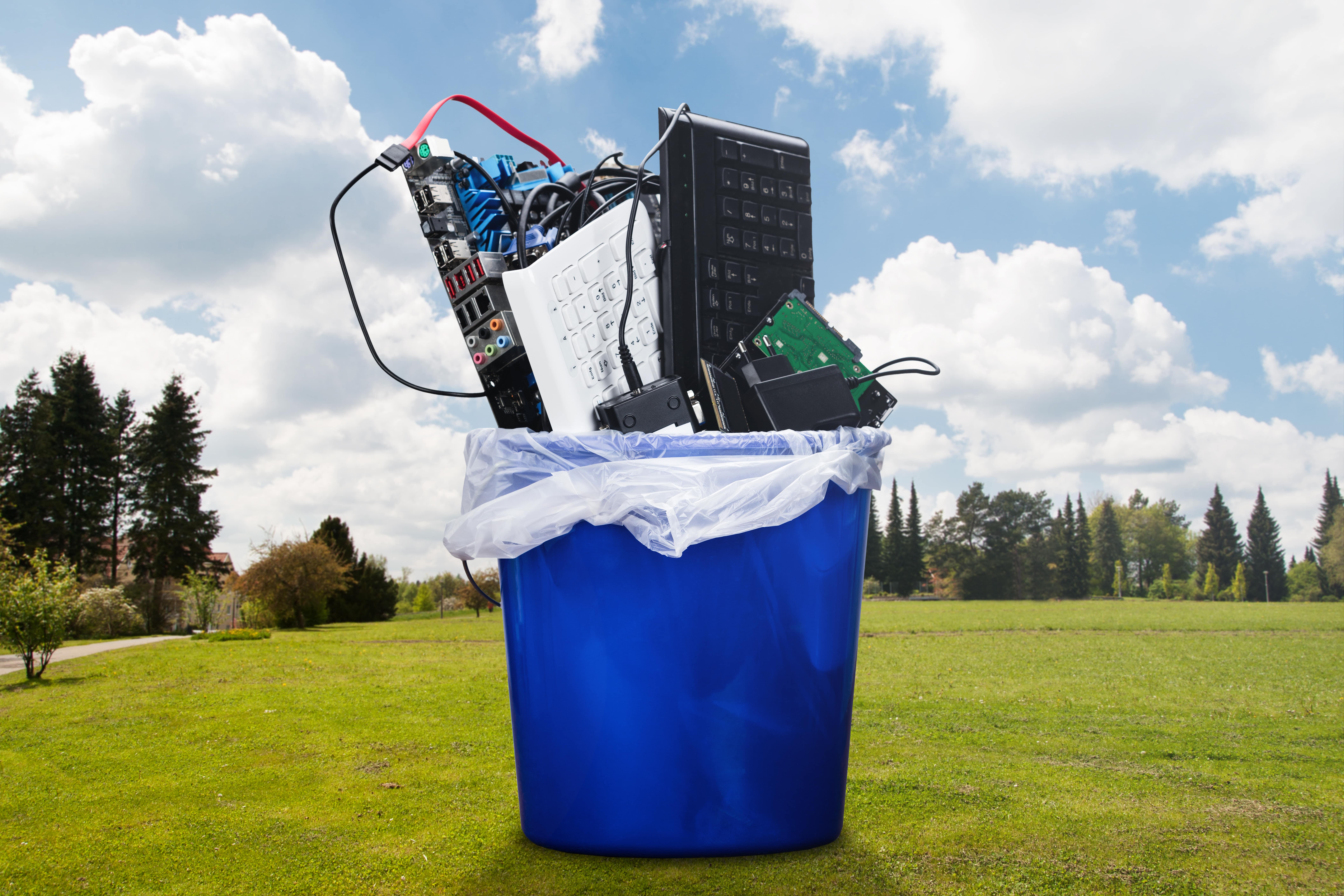 e-waste and plastic disposal