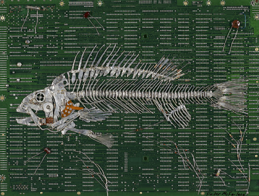 Peter McFarlane e-waste art