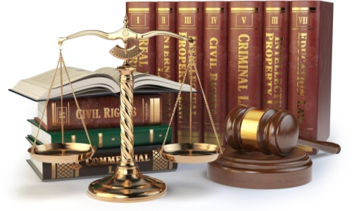 scales-gavel-law books-justice on business e-waste recycling