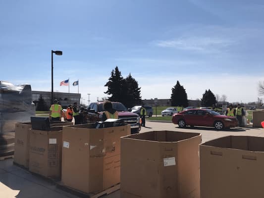 office electronics recycling